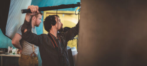 sound engineer microphone